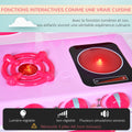 Cuisine pour Enfant Recettes Jeu d'imitation 38 Accessoires Inclus Sons et lumières polypropylène Rose